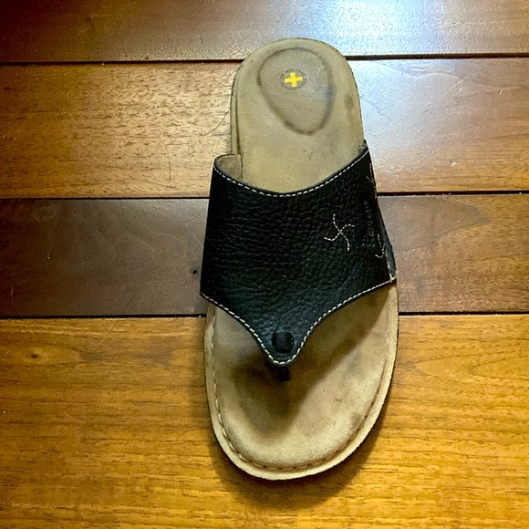 Dr Martens 3B05 Black Sandal Mule Flip Flops 6UK 7M 8W 39EU Vintage - Picture 5 of 12